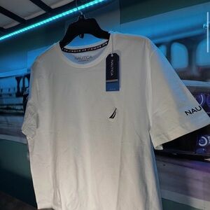 Nautica Men's Classic White Tee